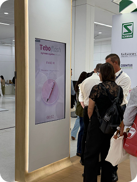 Totem digital em evento